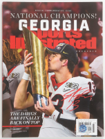 Stetson Bennett Signed Georgia Bulldogs 2022 NCAA Champions Special Issue Magazine (Beckett) at PristineAuction.com