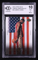 LeBron James 2003 Upper Deck Lebron James Box Set #23 RC (BCCG 10) at PristineAuction.com