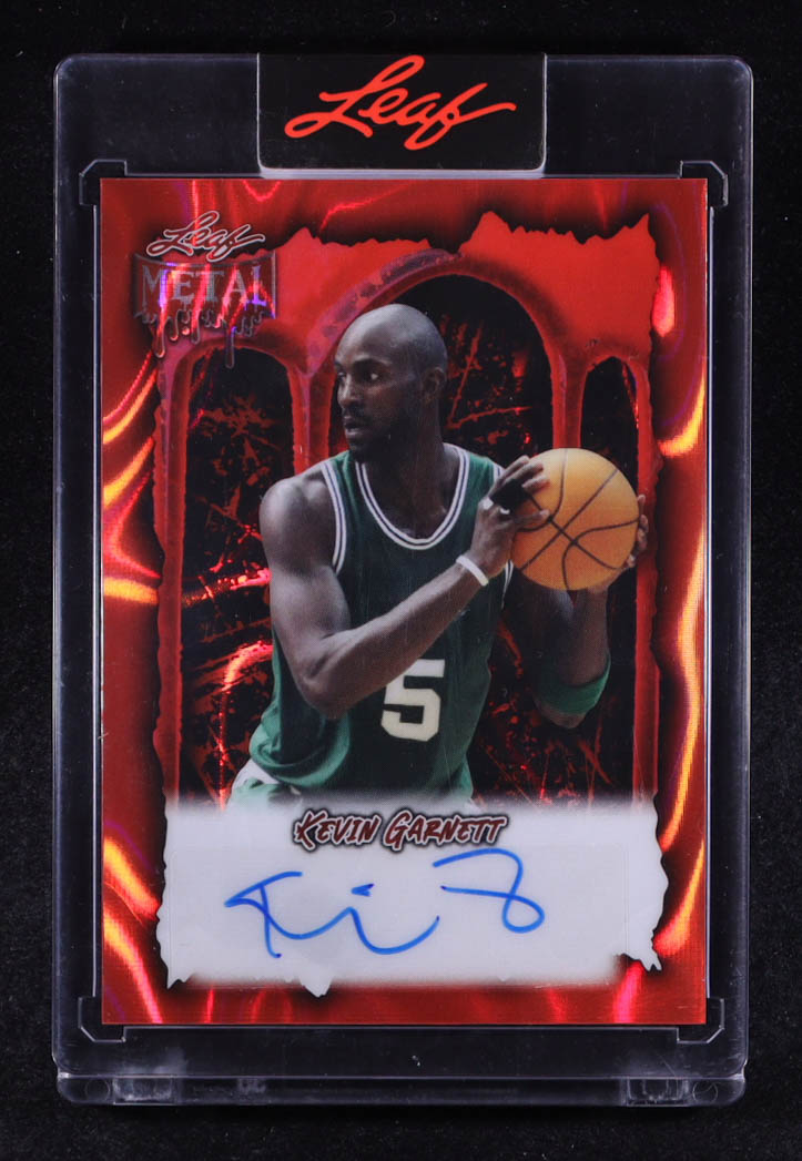 Kevin Garnett 2025 Leaf Metal Halloween Lava Blood #BAKG1 #01/13 at PristineAuction.com Kevin Garnett 2025 Leaf Metal Halloween Lava Blood #BAKG1 #01/13 at PristineAuction.com