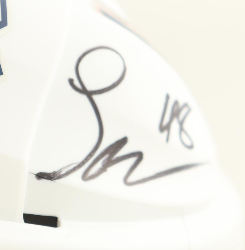 Lane Hutson Signed Canadiens Full-Size Hockey Helmet (JSA) at PristineAuction.com Lane Hutson Signed Canadiens Full-Size Hockey Helmet (JSA) at PristineAuction.com