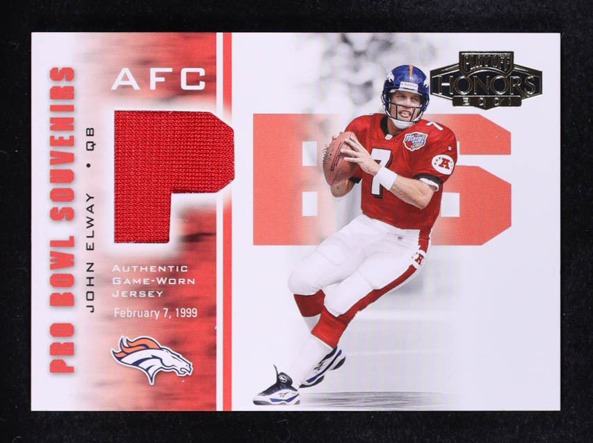 John Elway 2001 Playoff Honors Souvenirs #PB3 at PristineAuction.com John Elway 2001 Playoff Honors Souvenirs #PB3 at PristineAuction.com