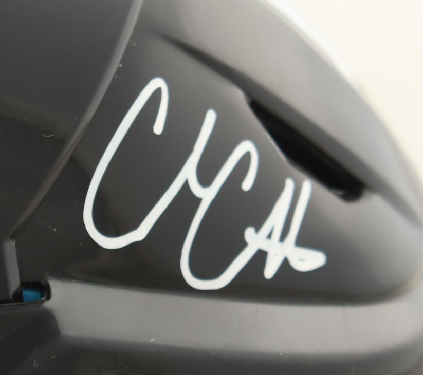 Cole Caufield Signed Canadiens Full-Size Hockey Helmet (JSA) at PristineAuction.com Cole Caufield Signed Canadiens Full-Size Hockey Helmet (JSA) at PristineAuction.com