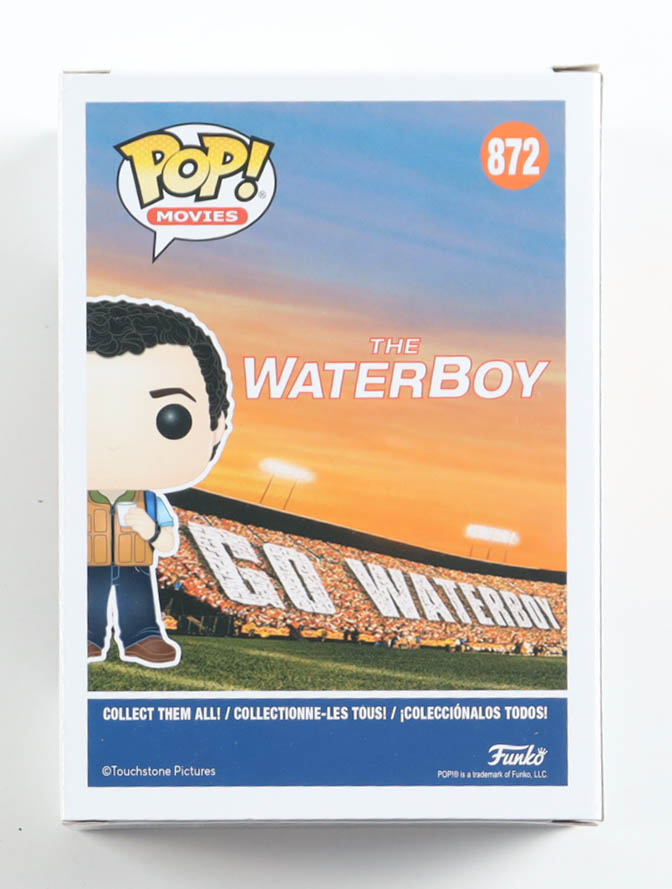 Adam Sandler Signed "The Waterboy" #872 Bobby Boucher Funko Pop! Vinyl Figure (Beckett) at PristineAuction.com Adam Sandler Signed "The Waterboy" #872 Bobby Boucher Funko Pop! Vinyl Figure (Beckett) at PristineAuction.com