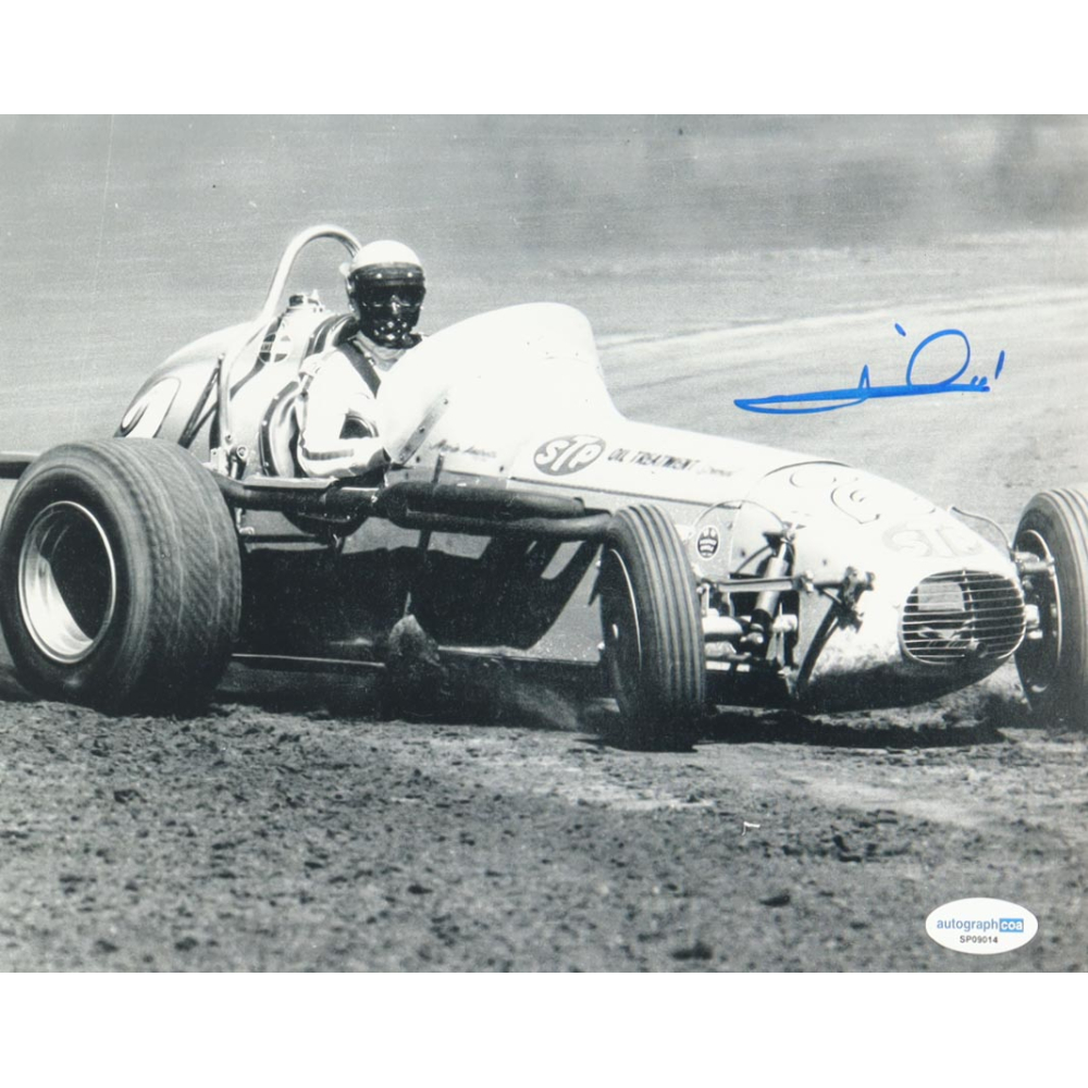 Mario Andretti Signed IndyCar 8x10 Photo (ACOA) at PristineAuction.com