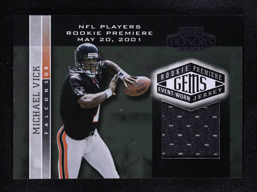 Michael Vick 2001 Playoff Honors #231 Jersey #335/725 RC at PristineAuction.com Michael Vick 2001 Playoff Honors #231 Jersey #335/725 RC at PristineAuction.com
