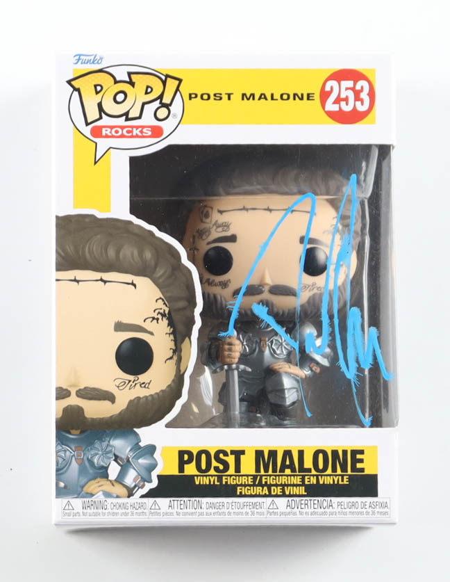 Post Malone Signed #253 Funko Pop! Vinyl Figure (Beckett) at PristineAuction.com Post Malone Signed #253 Funko Pop! Vinyl Figure (Beckett) at PristineAuction.com