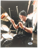 Lars Ulrich Signed 8x10 Photo (PSA) at PristineAuction.com