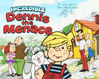 Ron Ferdinand Signed "Dennis the Menace" 8x10 Photo with Hand-Drawn Sketch Inscribed "All The Best..." (AutographCOA) at PristineAuction.com