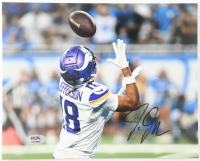 Justin Jefferson Signed Vikings 8x10 Photo (PSA) at PristineAuction.com