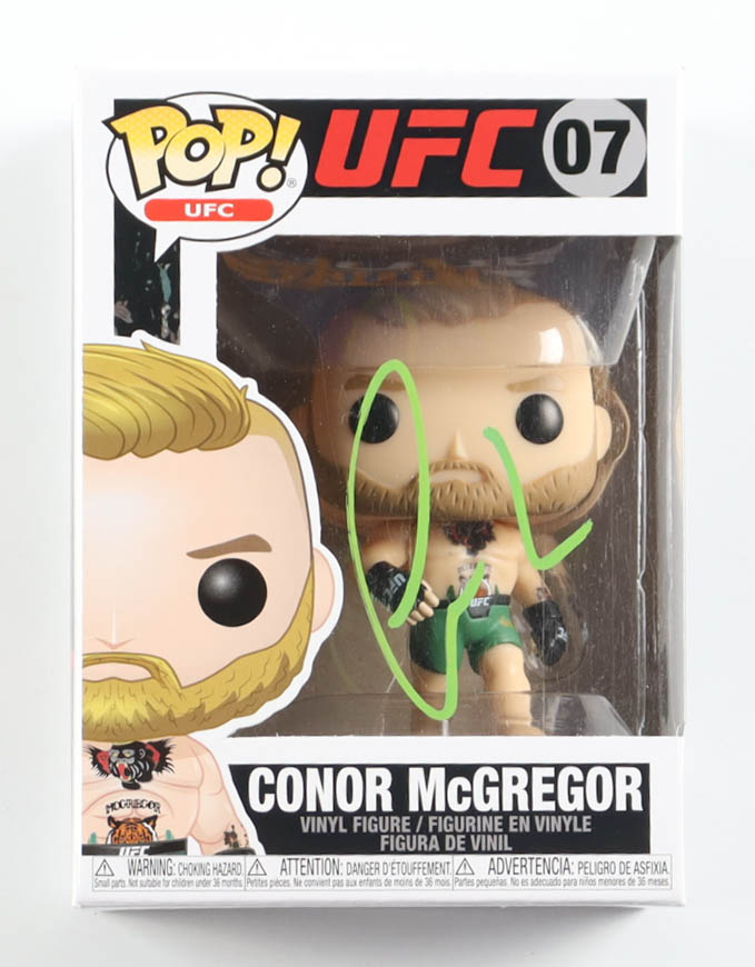 Conor McGregor Signed "UFC" #07 Funko Pop! Vinyl Figure (Beckett) at PristineAuction.com Conor McGregor Signed "UFC" #07 Funko Pop! Vinyl Figure (Beckett) at PristineAuction.com
