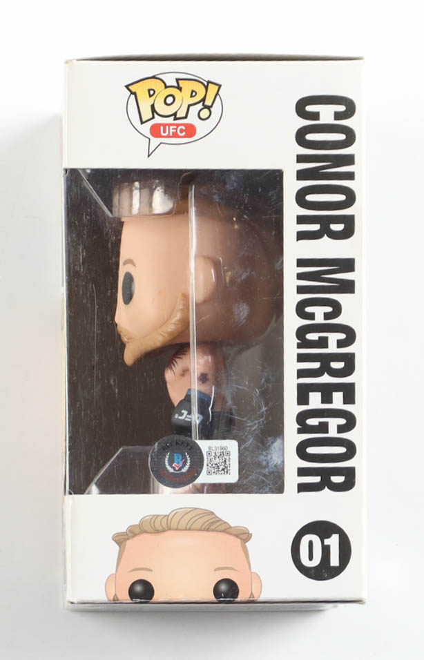 Conor McGregor Signed "UFC" #01 Funko Pop! Vinyl Figure (Beckett) at PristineAuction.com Conor McGregor Signed "UFC" #01 Funko Pop! Vinyl Figure (Beckett) at PristineAuction.com