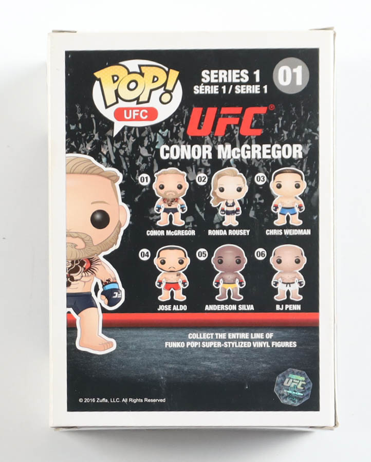Conor McGregor Signed "UFC" #01 Funko Pop! Vinyl Figure (Beckett) at PristineAuction.com Conor McGregor Signed "UFC" #01 Funko Pop! Vinyl Figure (Beckett) at PristineAuction.com