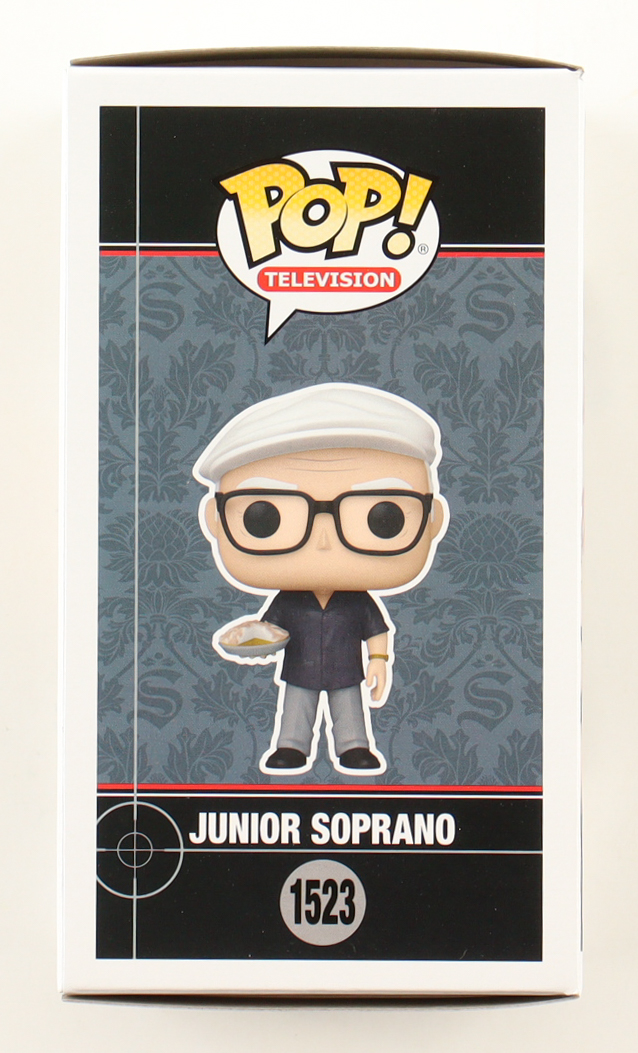 Dominic Chianese Signed "The Sopranos" #1523 Junior Soprano Funko Pop! Vinyl Figure (Beckett) at PristineAuction.com Dominic Chianese Signed "The Sopranos" #1523 Junior Soprano Funko Pop! Vinyl Figure (Beckett) at PristineAuction.com