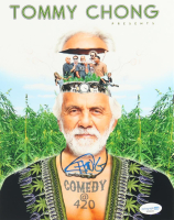 Tommy Chong Signed "Comedy @ 4:20" 8x10 Photo (ACOA) at PristineAuction.com