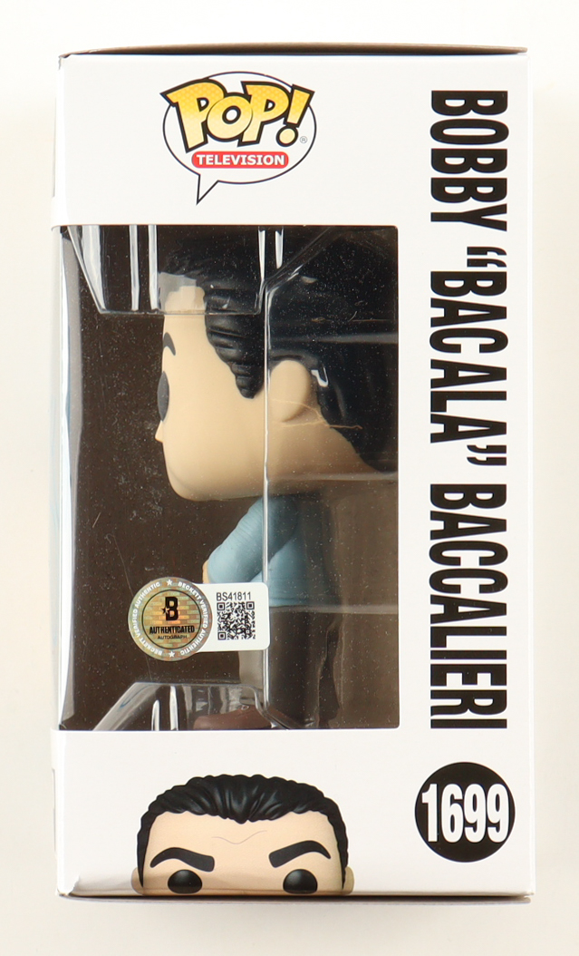 Steve Schirripa Signed "The Sopranos" #1699 Bobby "Bacala" Bacalieri Funko Pop! Vinyl Figure (Beckett) at PristineAuction.com Steve Schirripa Signed "The Sopranos" #1699 Bobby "Bacala" Bacalieri Funko Pop! Vinyl Figure (Beckett) at PristineAuction.com