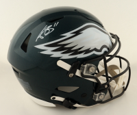 AJ Brown Signed Eagles Full-Size Authentic On-Field Speedflex Helmet (Beckett) at PristineAuction.com