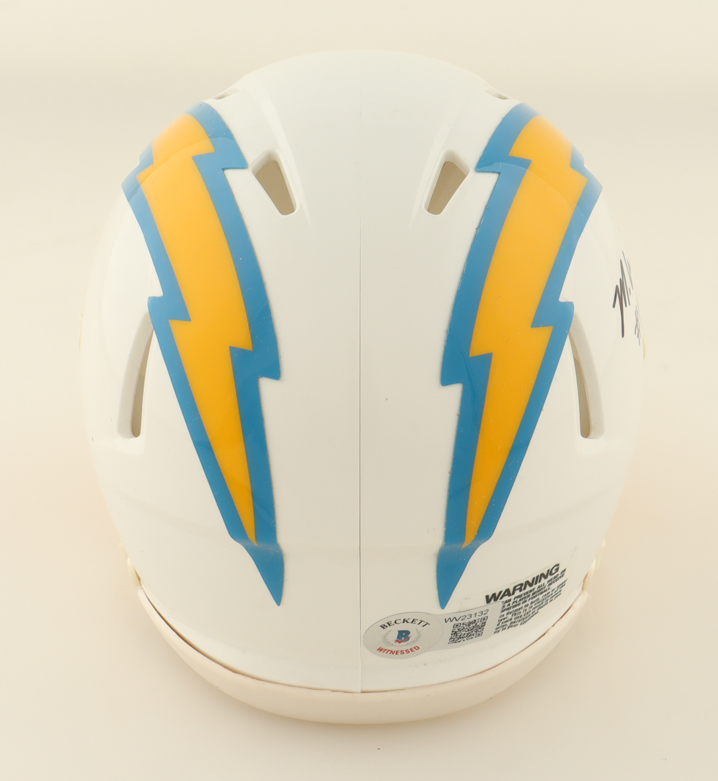 Mike Williams Signed Chargers Speed Mini Helmet (Beckett) at PristineAuction.com Mike Williams Signed Chargers Speed Mini Helmet (Beckett) at PristineAuction.com