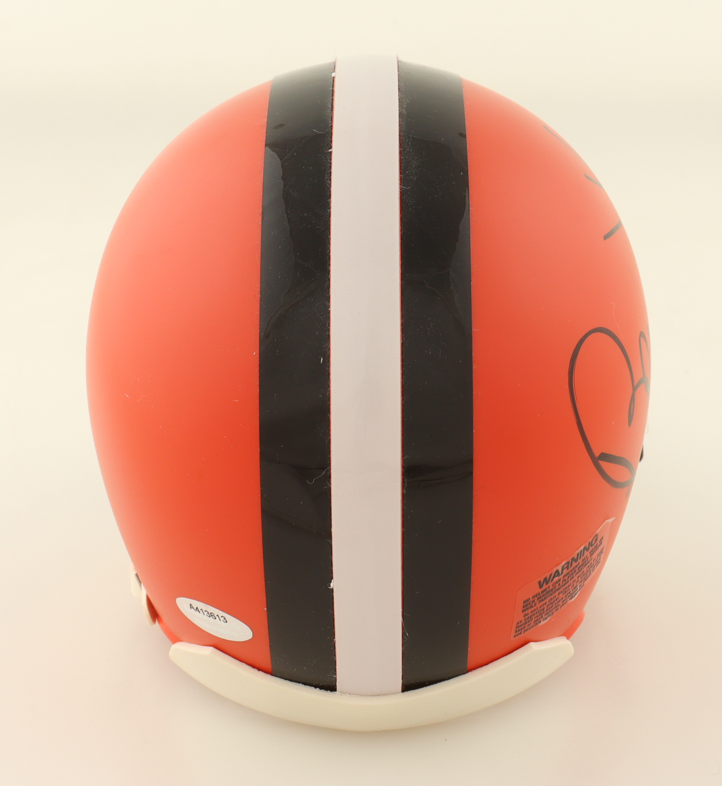 Bernie Kosar Signed Browns Mini Helmet (JSA) at PristineAuction.com Bernie Kosar Signed Browns Mini Helmet (JSA) at PristineAuction.com