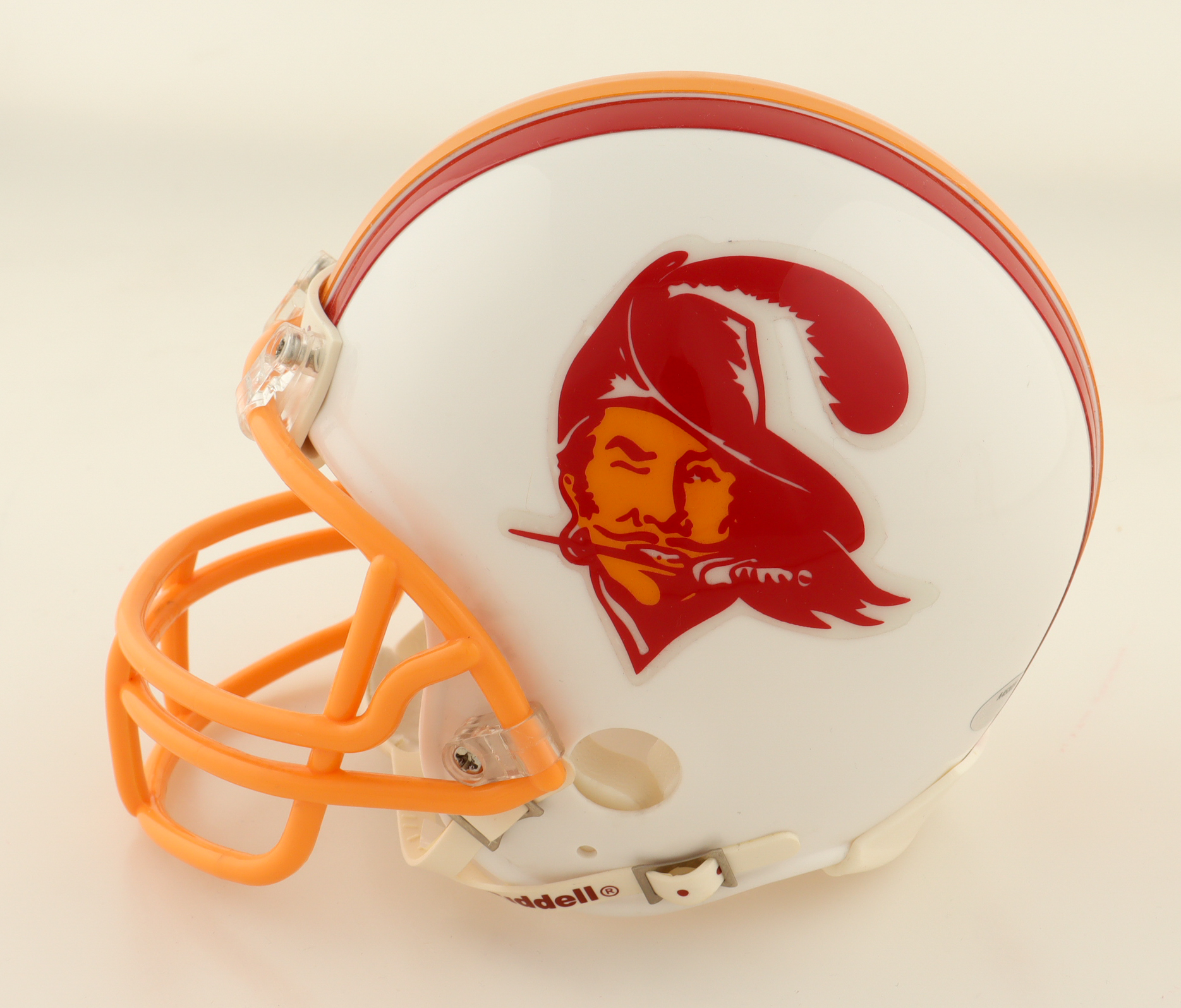 Mike Alstott Signed Buccaneers Throwback Mini Helmet (Schwartz) at PristineAuction.com Mike Alstott Signed Buccaneers Throwback Mini Helmet (Schwartz) at PristineAuction.com