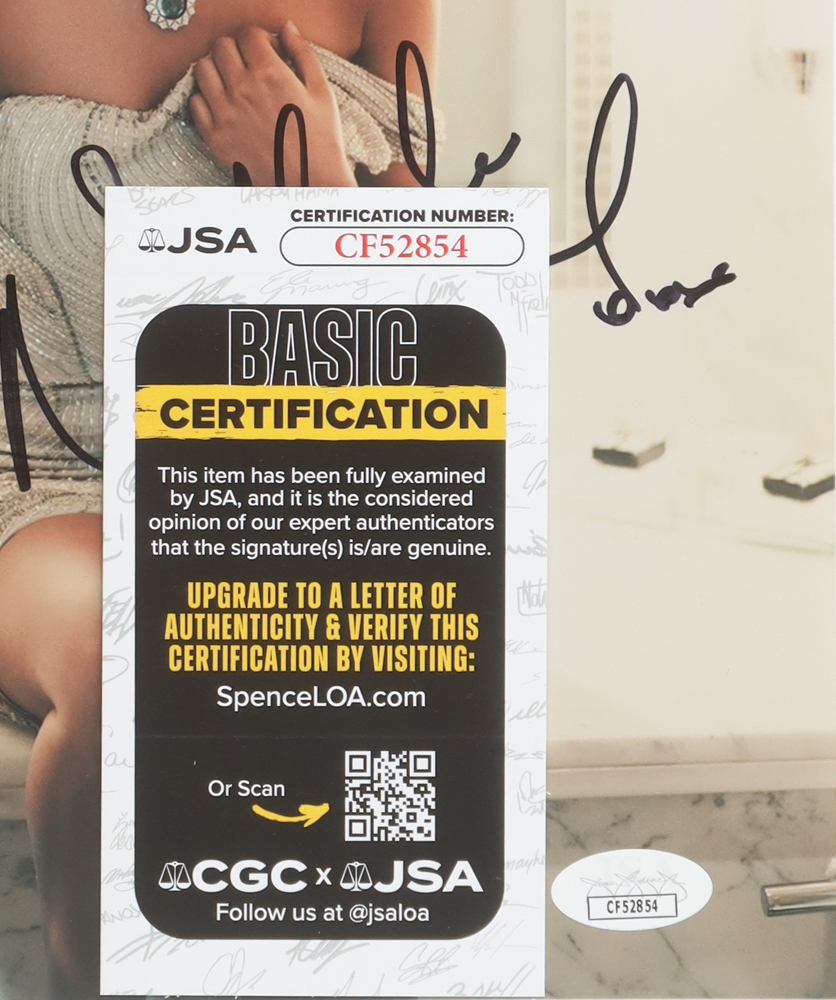 Nathalie Emmanuel Signed 8x10 Photo (JSA) at PristineAuction.com Nathalie Emmanuel Signed 8x10 Photo (JSA) at PristineAuction.com