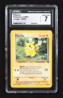 Pikachu 1999 Pokemon Jungle #60 (CGC 7) at PristineAuction.com