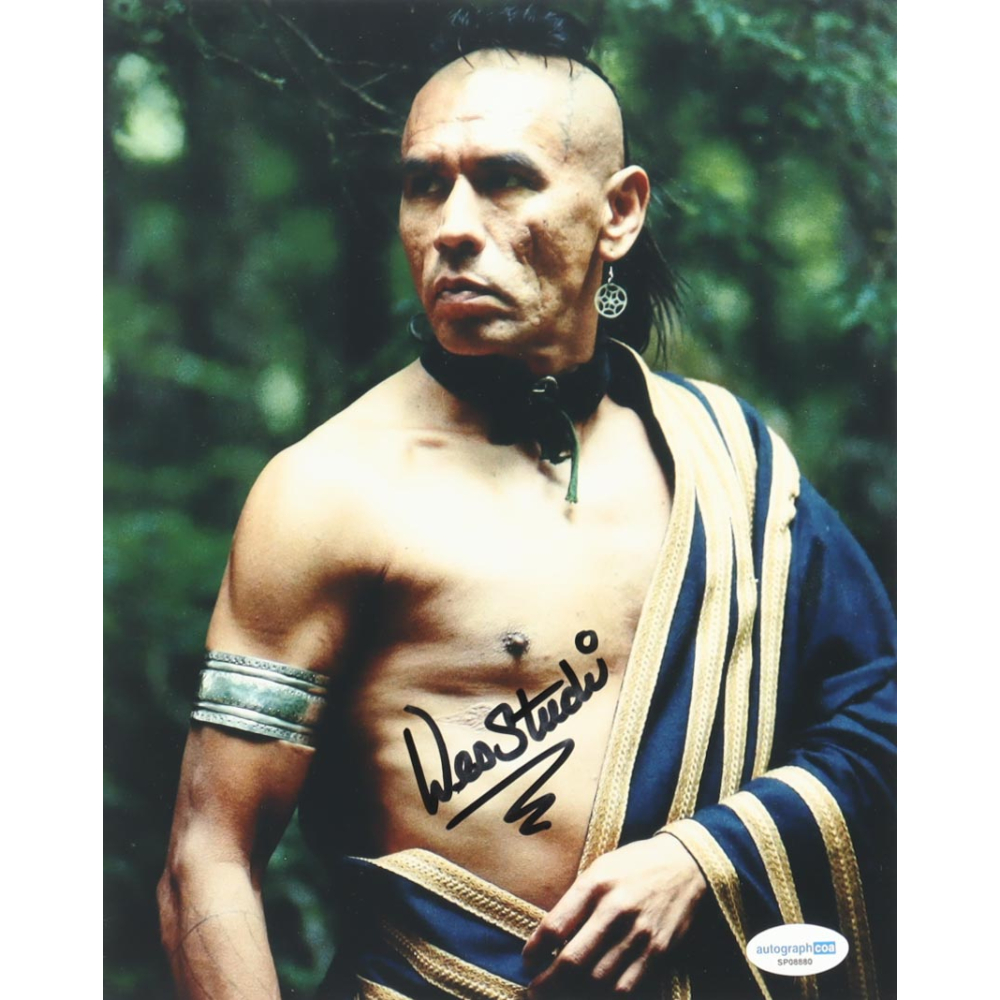 Wes Studi Signed "The Last of the Mohicans" 8x10 Photo (ACOA) at PristineAuction.com