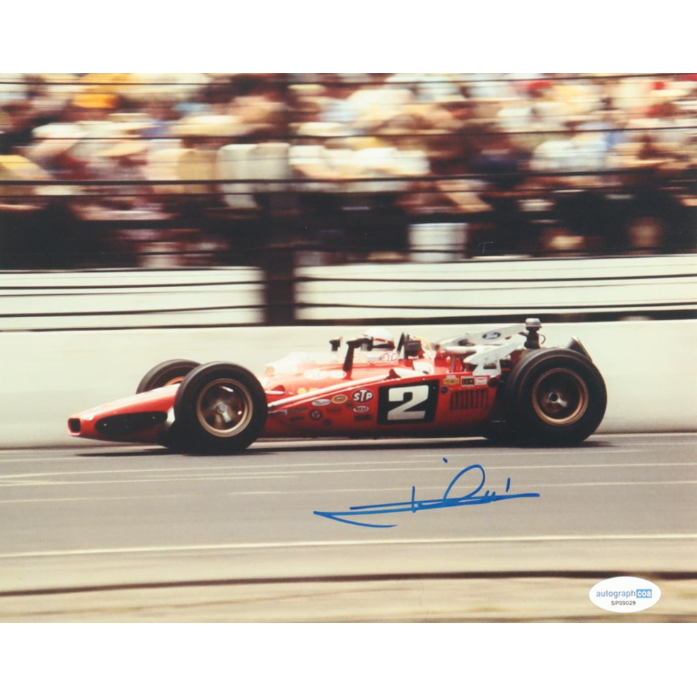 Mario Andretti Signed 8x10 Photo (ACOA) at PristineAuction.com