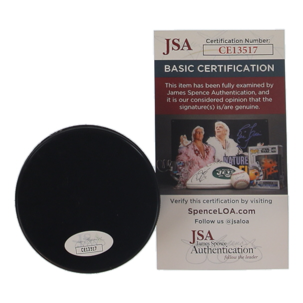 Tomas Vanek Signed Sabres Logo Hockey Puck (JSA) at PristineAuction.com Tomas Vanek Signed Sabres Logo Hockey Puck (JSA) at PristineAuction.com