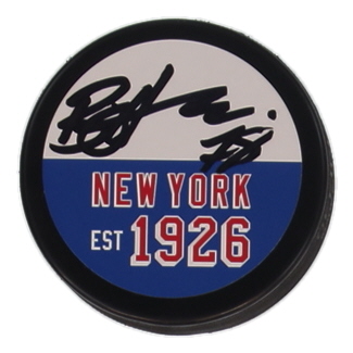 Brennan Othmann Signed Rangers Logo Hockey Puck (JSA) at PristineAuction.com Brennan Othmann Signed Rangers Logo Hockey Puck (JSA) at PristineAuction.com