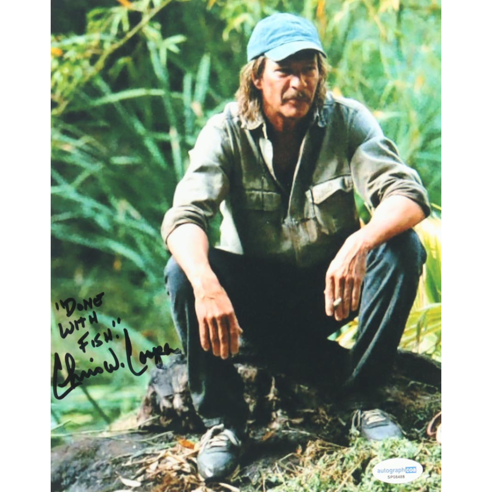 Chris Cooper Signed "Adaptation." 8x10 Photo Inscribed "Done With Fish" (ACOA) at PristineAuction.com