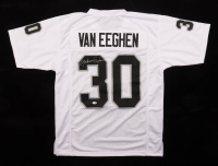 Mark Van Eeghen Signed Jersey (JSA) at PristineAuction.com