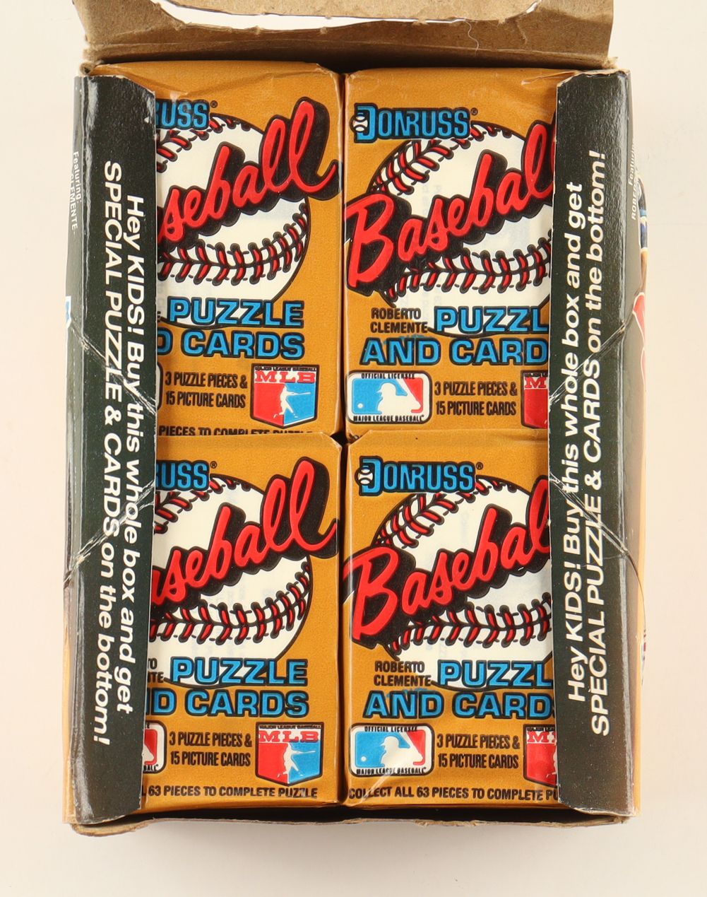 1987 Donruss Baseball Wax Box With (36) Packs at PristineAuction.com 1987 Donruss Baseball Wax Box With (36) Packs at PristineAuction.com