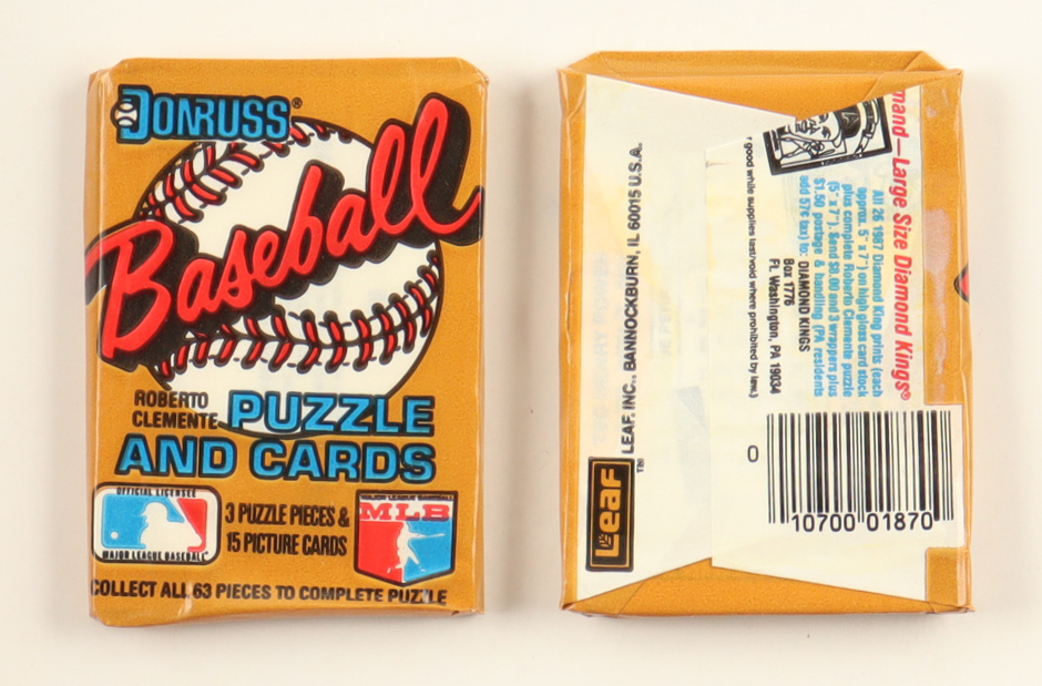 1987 Donruss Baseball Wax Box With (36) Packs at PristineAuction.com 1987 Donruss Baseball Wax Box With (36) Packs at PristineAuction.com