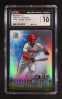 Elly De LA Cruz 2023 Bowman Chrome Sights on September #SOS7 RC (CGC 10) at PristineAuction.com