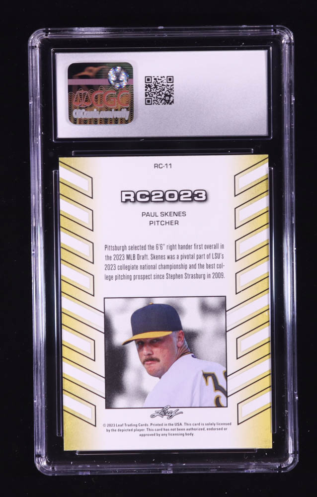 Paul Skenes 2023 Leaf Special Release RC2023 #RC11 RC (CGC 10) at PristineAuction.com Paul Skenes 2023 Leaf Special Release RC2023 #RC11 RC (CGC 10) at PristineAuction.com