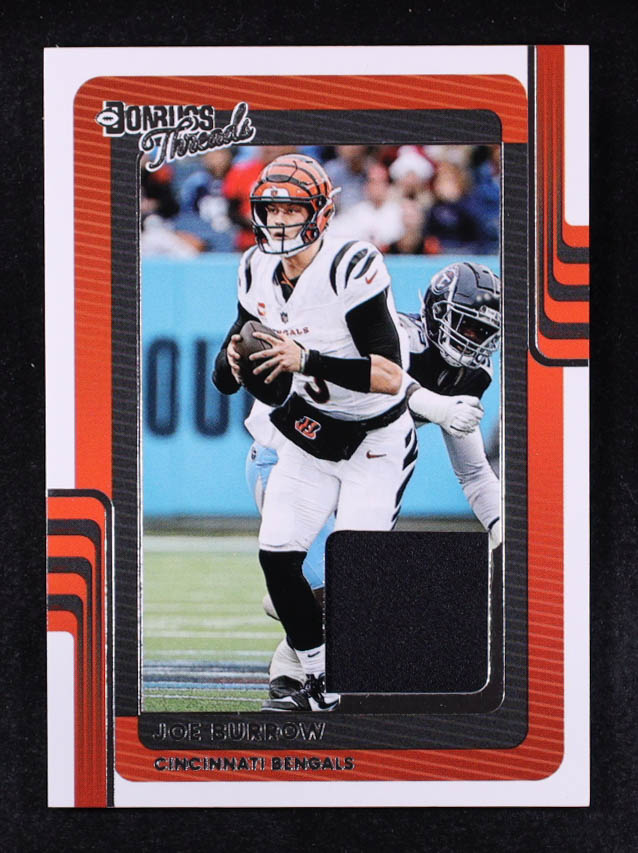 Joe Burrow 2025 Donruss Threads #10 at PristineAuction.com Joe Burrow 2025 Donruss Threads #10 at PristineAuction.com