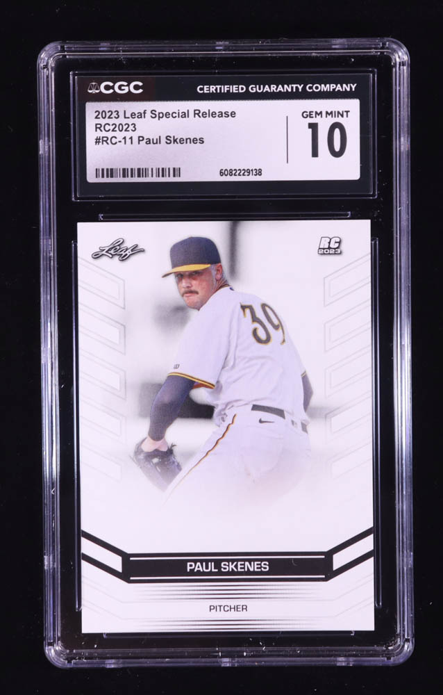 Paul Skenes 2023 Leaf Special Release RC2023 #RC11 RC (CGC 10) at PristineAuction.com Paul Skenes 2023 Leaf Special Release RC2023 #RC11 RC (CGC 10) at PristineAuction.com