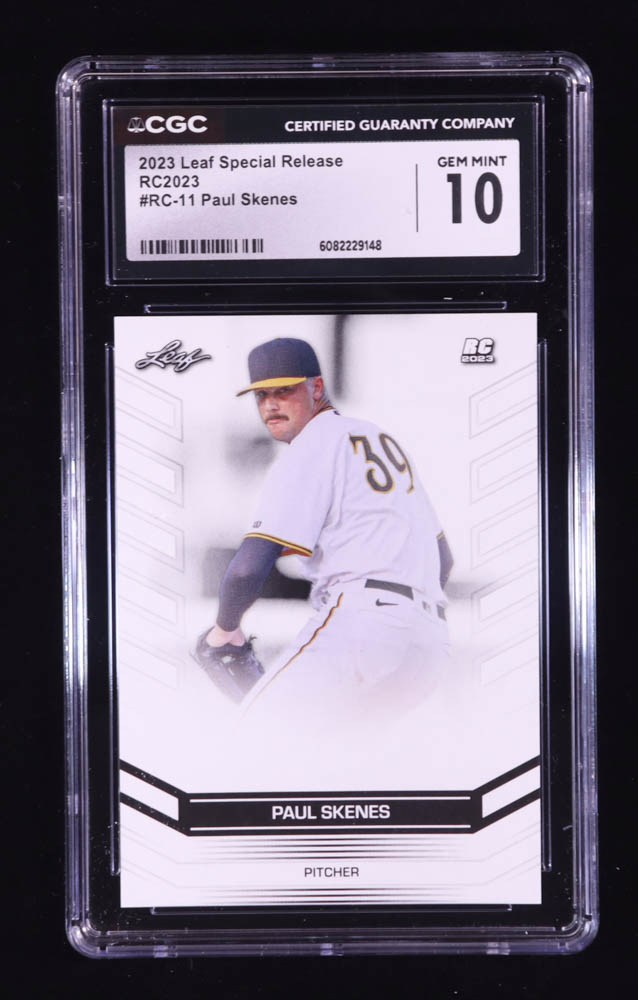 Paul Skenes 2023 Leaf Special Release RC2023 #RC11 RC (CGC 10) at PristineAuction.com Paul Skenes 2023 Leaf Special Release RC2023 #RC11 RC (CGC 10) at PristineAuction.com