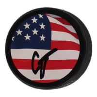 Carey Terrance Signed Team USA Logo Hockey Puck (JSA) at PristineAuction.com