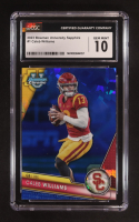 Caleb Williams 2023 Bowman Chrome Sapphire University #1 RC (CGC 10) at PristineAuction.com