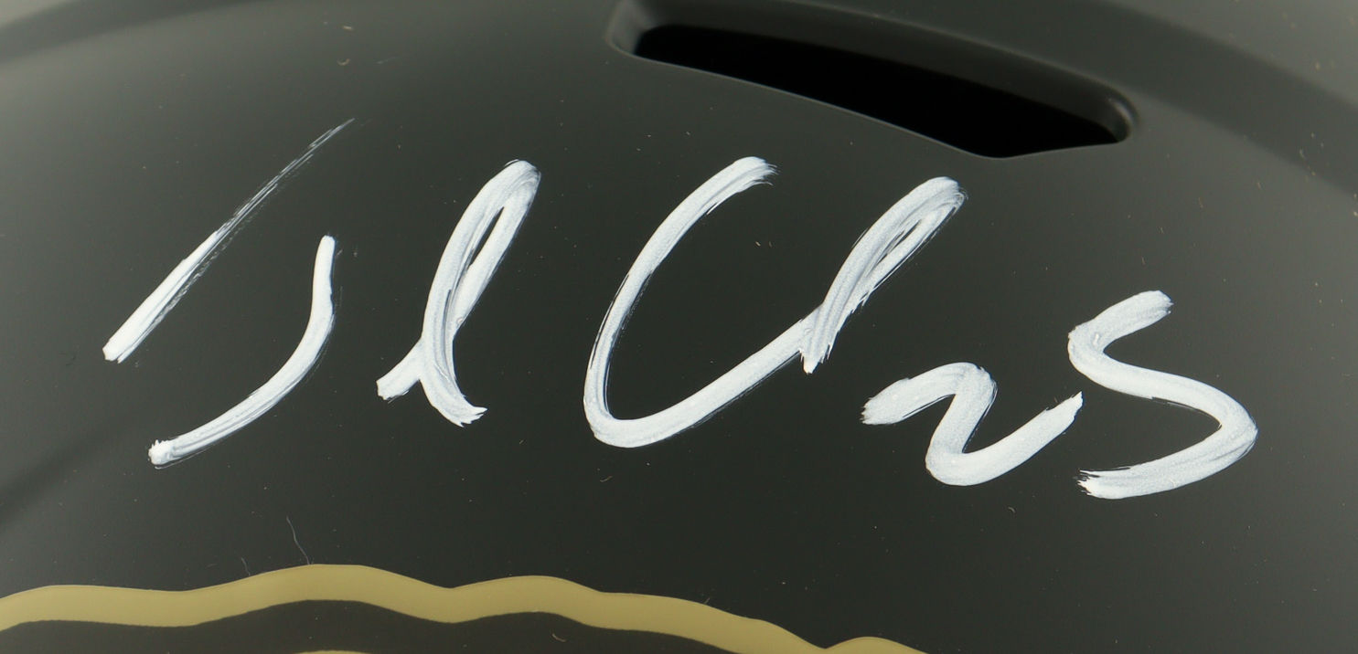 Jamaal Charles Signed Chiefs Full-Size Salute To Service Alternate Speed Helmet (JSA) at PristineAuction.com Jamaal Charles Signed Chiefs Full-Size Salute To Service Alternate Speed Helmet (JSA) at PristineAuction.com