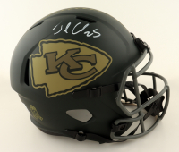 Jamaal Charles Signed Chiefs Full-Size Salute To Service Alternate Speed Helmet (JSA) at PristineAuction.com