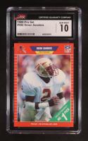 Deion Sanders 1989 Pro Set #486 RC (CGC 10) at PristineAuction.com
