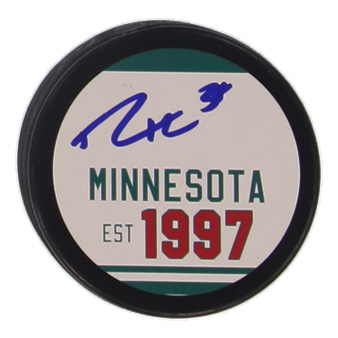 Ryan Hartman Signed Wild Logo Hockey Puck (JSA) at PristineAuction.com Ryan Hartman Signed Wild Logo Hockey Puck (JSA) at PristineAuction.com