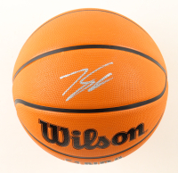 Karl-Anthony Towns Signed NBA Basketball (Beckett) at PristineAuction.com