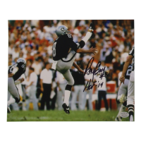 Ray Guy Signed Raiders 8x10 Photo Inscribed "HOF '14" (SOP) at PristineAuction.com