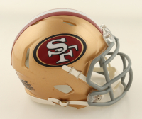 Deommodore Lenoir Signed 49ers Speed Mini Helmet (Beckett) at PristineAuction.com