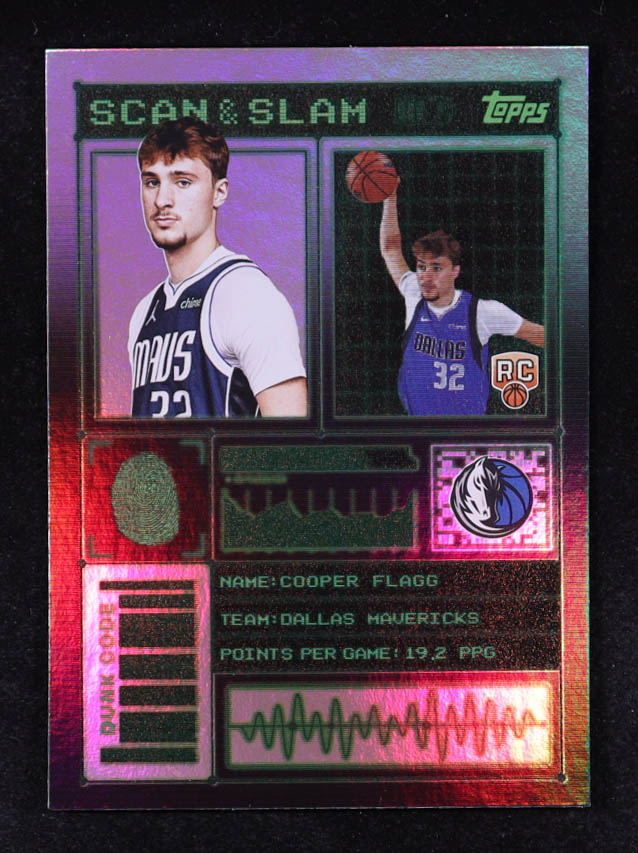 Cooper Flagg 2025-26 Topps Scan and Slam #SS26 RC at PristineAuction.com Cooper Flagg 2025-26 Topps Scan and Slam #SS26 RC at PristineAuction.com