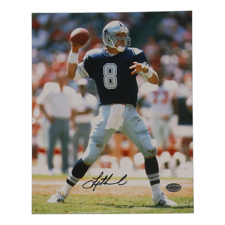 Troy Aikman Signed Cowboys 8x10 Photo (GTSM) at PristineAuction.com Troy Aikman Signed Cowboys 8x10 Photo (GTSM) at PristineAuction.com