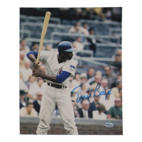 Ernie Banks Signed Cubs 8x10 Photo (GTSM) at PristineAuction.com